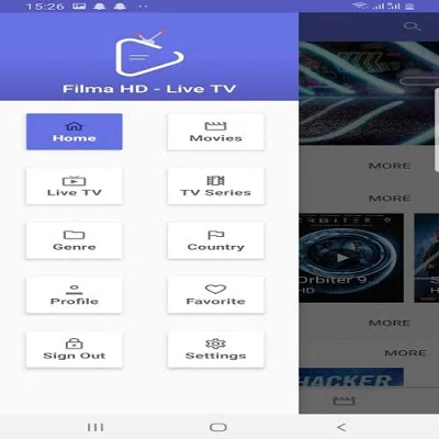 Filma HD screenshot-app