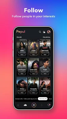Pepul -Social media from India screenshot-app