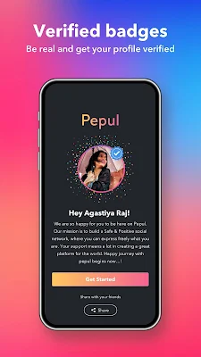 Pepul -Social media from India screenshot-app
