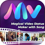 Magical Video Status Maker with Song screenshot-app