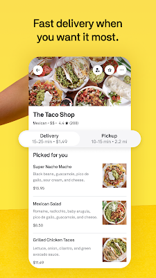 Postmates - Food, grocery & more screenshot-app
