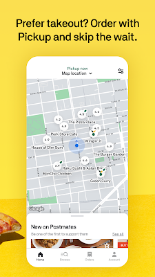 Postmates - Food, grocery & more screenshot-app
