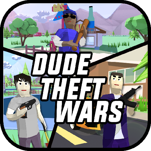 Dude Theft Wars Offline & Online Multiplayer Games screenshot-app