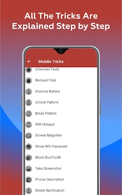 Secret Codes for Android screenshot-app