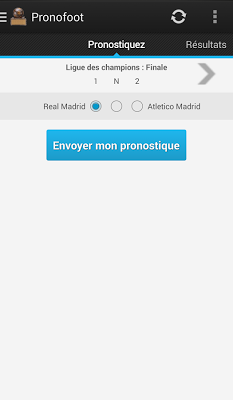 Soccer betting screenshot-app