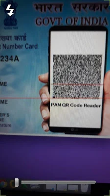 PAN QR Code Reader screenshot-app