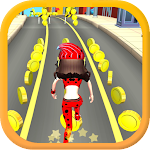 Subway Lady Adventure Run 3D screenshot-app