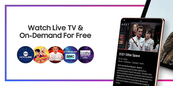 Samsung TV Plus-Live TV&Movies screenshot-app