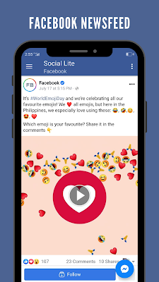 Social Lite for Facebook, Instagram & Twitter screenshot-app