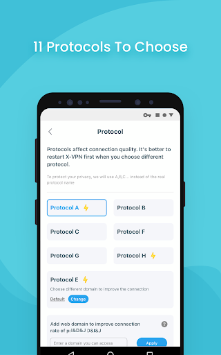 X-VPN - Private Browser VPN screenshot-app