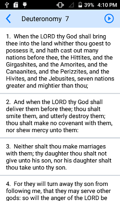 Holy Bible Offline screenshot-app
