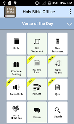 Holy Bible Offline screenshot-app