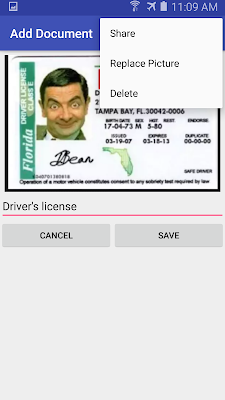 Driver Licence : Secure Docs Storage screenshot-app