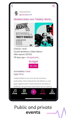 BizBat: Music Network & Gigs for you screenshot-app