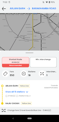 Delhi Metro Rail screenshot-app