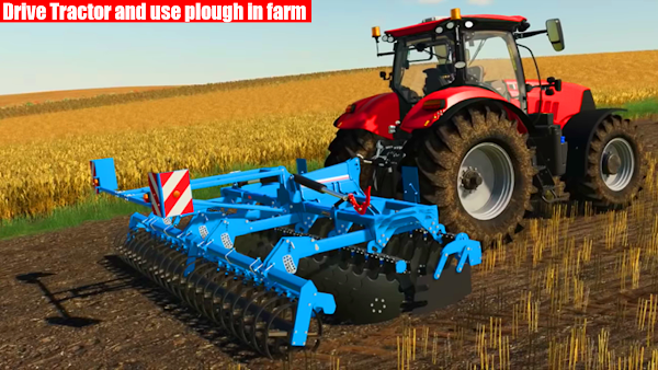 Real Tractor Modern Farming Game 2021-Tractor Game screenshot-app