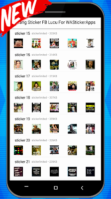 Perang Sticker FB Lucu For WAStickerApps screenshot-app
