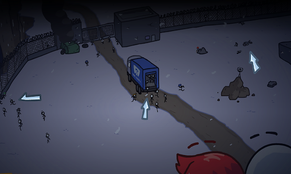 Stickman Fleeing the Complex screenshot-app