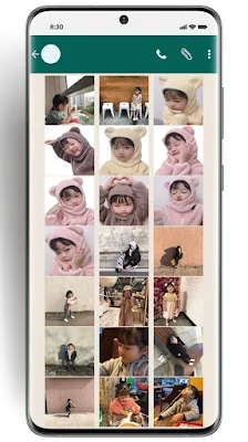 Stiker Wa GIF Kwon Yuli Lucu screenshot-app