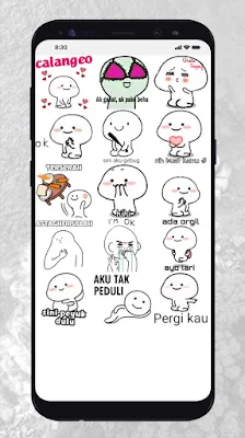 Stiker Wa Pentol Bucin Lucu screenshot-app