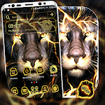 Lion Fire Launcher Theme screenshot-app