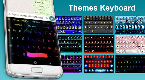 Stylish Keyboard - Fonts Style & RGB Themes screenshot-app
