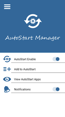 AutoStart App Manager screenshot-app