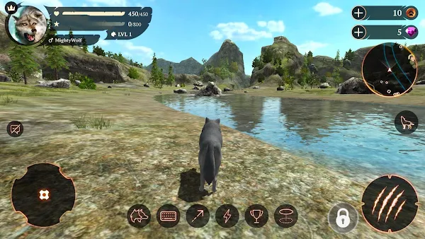 The Wolf screenshot-app