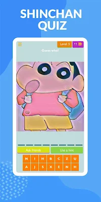 Shinchan Quiz screenshot-app
