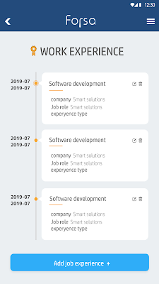 Forsa screenshot-app