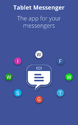 Tablet Messenger screenshot-app