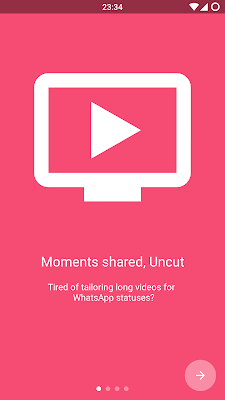 30 Sec - Split videos for Whatsapp Status screenshot-app