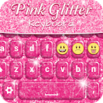 Pink Glitter Keyboard screenshot-app