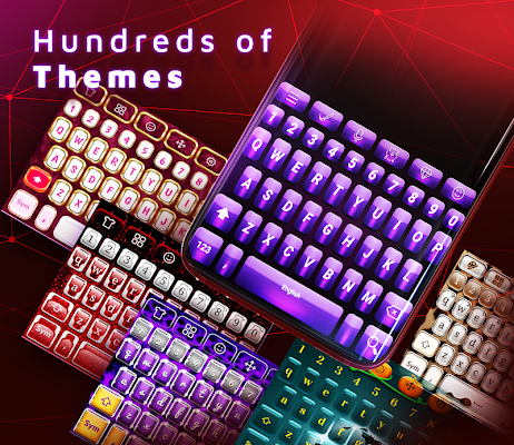 Red Keyboard Themes & Wallpapers screenshot-app