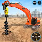 Heavy Drill Excavator Simulator Construction Games screenshot-app