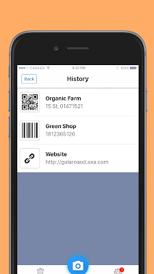 QR code reader - QR code & barcode scanner screenshot-app