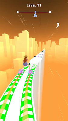 Sky Roller: Rainbow Skating screenshot-app