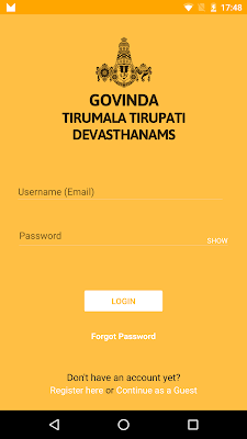 Govinda - Tirumala Tirupati Devasthanams screenshot-app