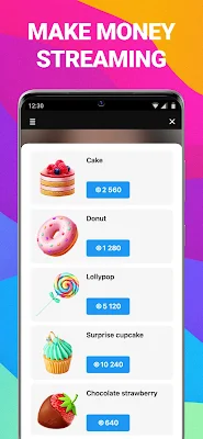 Live stream & random talk chat screenshot-app