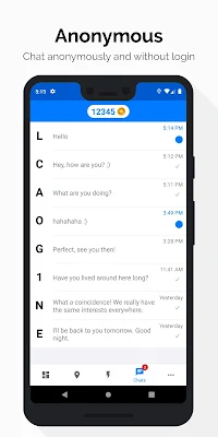 Twiq - Anonymous Chat screenshot-app