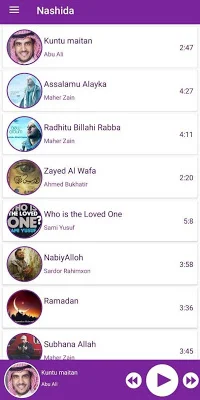 Nashidalar to'plami mp3 - Нашидалар тўплами screenshot-app