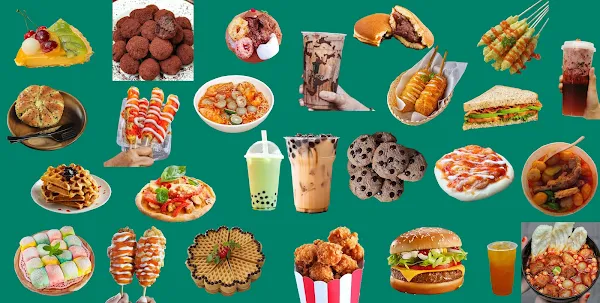 Stiker Makanan Kekinian Viral screenshot-app