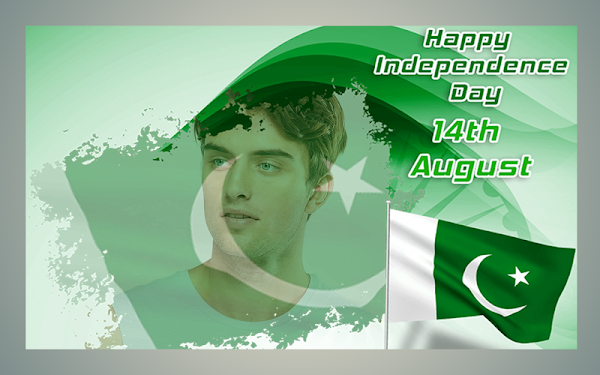 14 August Photo Frame 2021 Pakistan Flag Frame screenshot-app