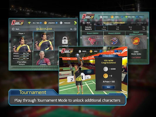 LiNing Jump Smash 15 Badminton screenshot-app