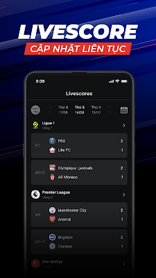 On Sports TV Trực tiếp bóng đá screenshot-app