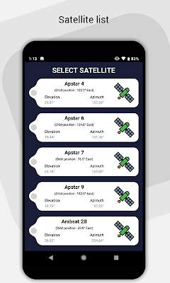 Satellite Finder : TV Antenna Angle Finder screenshot-app