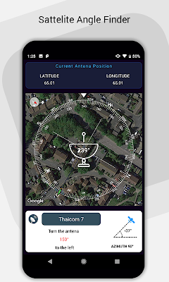 Satellite Finder : TV Antenna Angle Finder screenshot-app