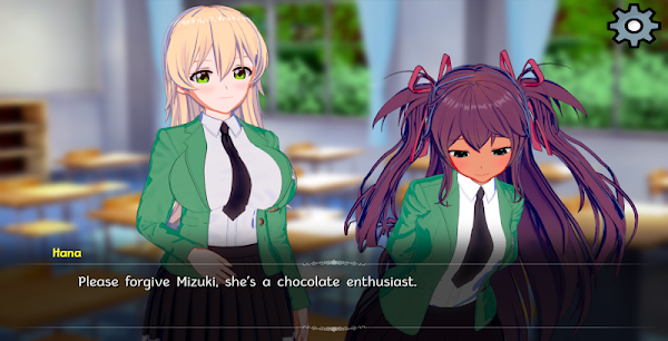 Waifu: The School - Visual Novel screenshot-app