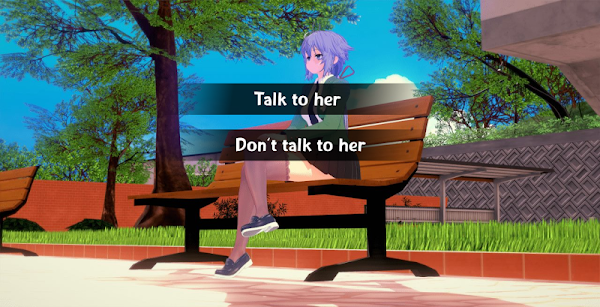 Waifu: The School - Visual Novel screenshot-app