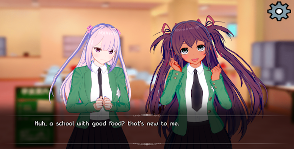 Waifu: The School - Visual Novel screenshot-app